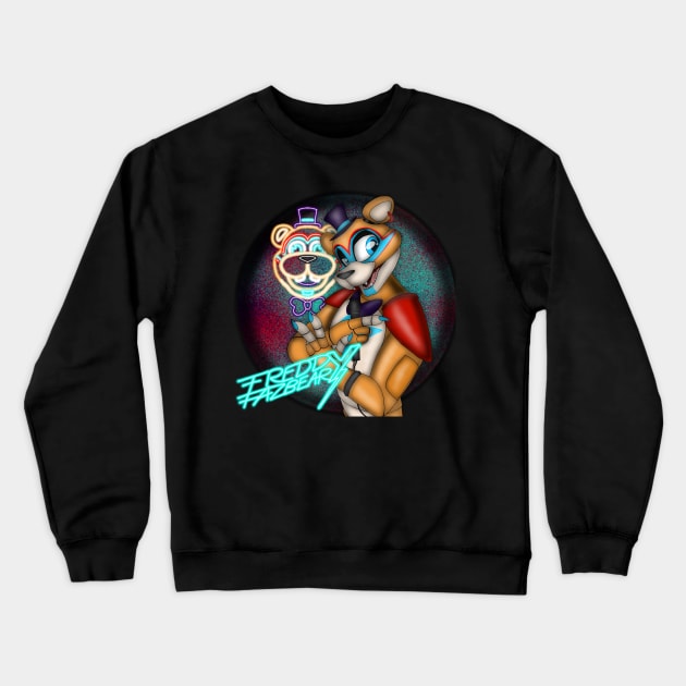 Way to go Superstar - Freddy Fazbear Crewneck Sweatshirt by Thehazbeansky1